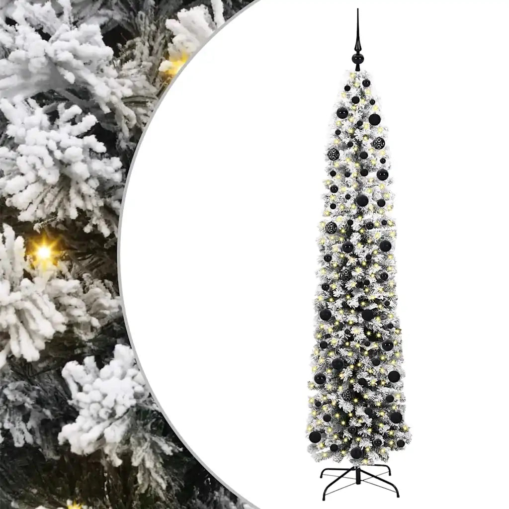 Albero di Natale | Decorazioni natalizie artificiale con 300 LED Verde 210 cm