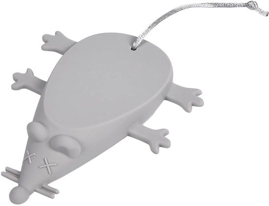 Blocco Porta in Silicone - Forma di Topolino - Sicuro per Bambini - Previene la Chiusura Improvvisa delle Porte - Duraturo - Progettazione Soft