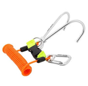 Fermo Ancore da Spiro - Corda Antiscivolo a Doppia Fessura - Acciaio Inossidabile - Accessori di Sicurezza - Alta Qualità - Fermo Ancore da Spiro