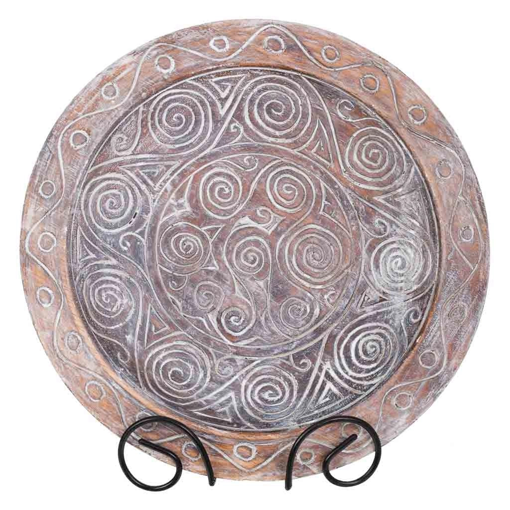 Centrotavola 34x34x4,5h