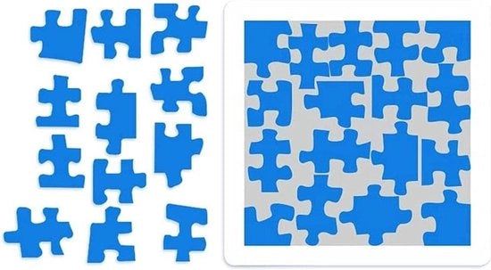Legpuzzoli difficili - 29 pezzi - livello 10 - rompicapo per la mente - gioco di intelligenza - riduttore di stress - giocattolo impegnativo - per adulti - gioco di puzzle - pratica.