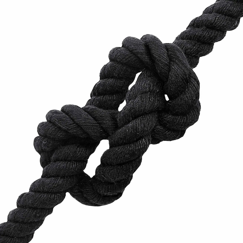 Corda | Fune Nero 2,4 x 2,4 x 2500 cm Cotone