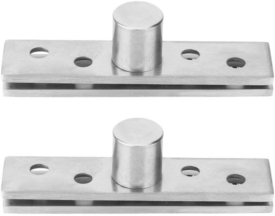 Scharnier per Porta a Rotazione 360 Gradi in Acciaio Inossidabile - 75x17mm - Duraturo - Sicuro - Anticorrosivo - Finestra di Rotazione per Porte