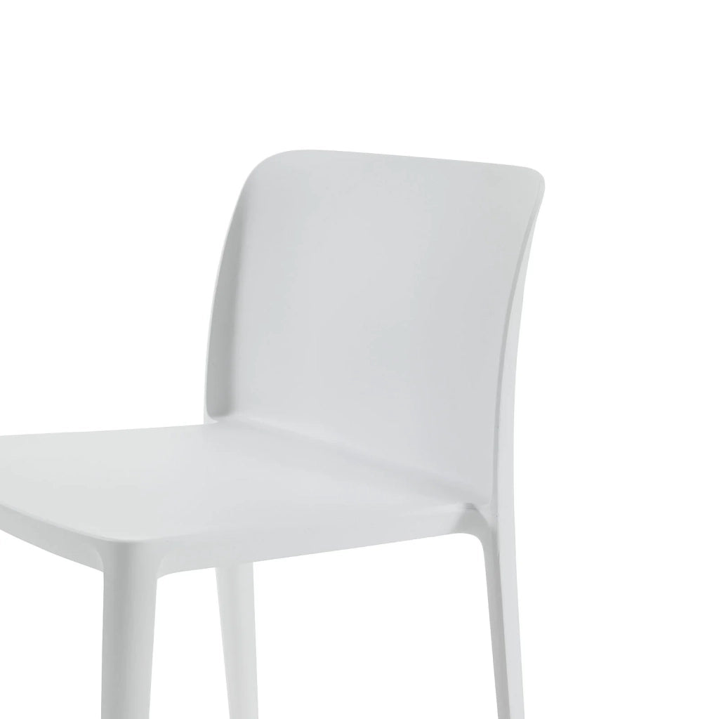 Set 4 Sedie da interno/esterno TIMMY bianco