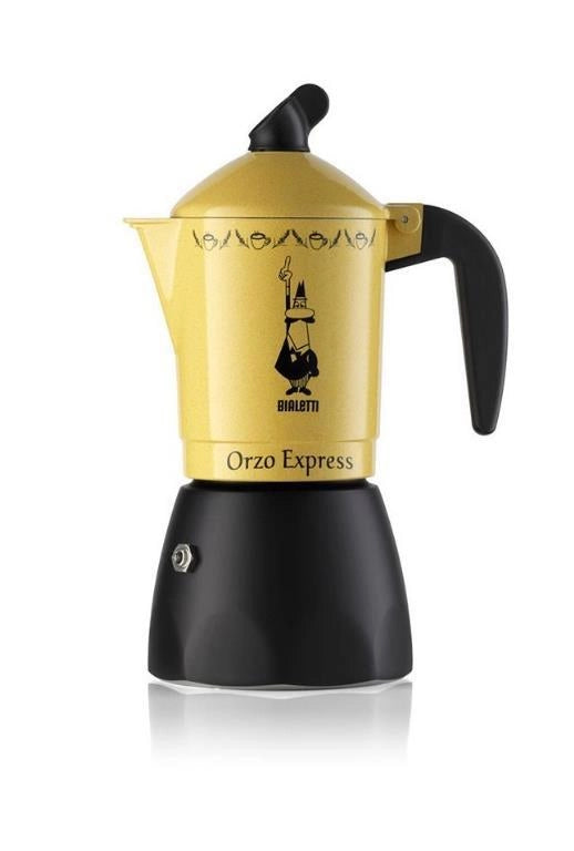 Caffettiera Caffè Orzo Espresso Orziera in Alluminio 2 Tazze Bialetti