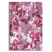 Stampa su Tela Fiori 60, Multicolore, Legno, 80x3x120 cm