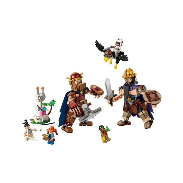 Set costruzioni lego 75644 one piece dori contro brogi giganti di litt