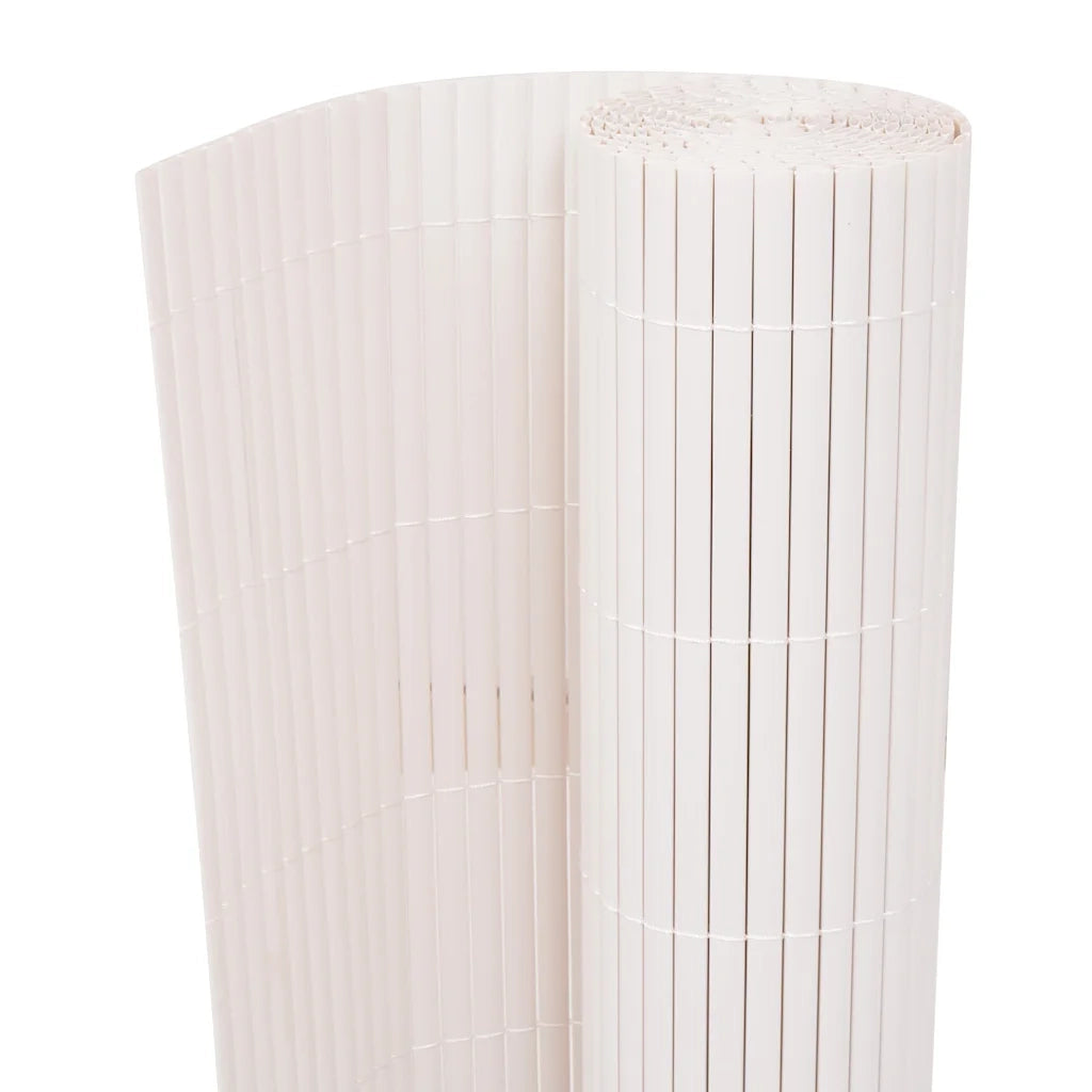 Recinzione per Giardino Bianco 150 x 300 cm PVC 43632