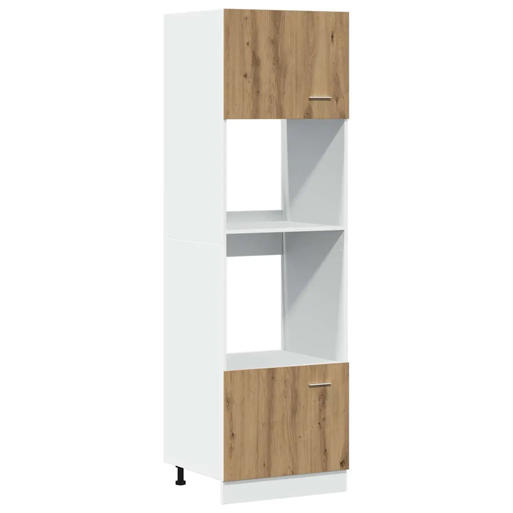 Set di Mobili da Cucina 7 pz Lyon Rovere Artigianale Truciolato 3328572