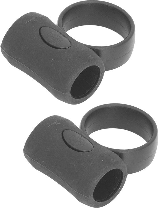 Clip di regolazione del bastoncino - 2 pezzi - Installazione semplice - ABS/Silicone - Migliora presa e controllo - Comfortevole impugnatura - Grip del bastoncino