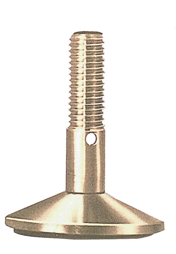 10pz piedino regolabile ma12 x diametro mm.60 cod:ferx.4081