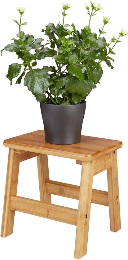 Tavolo per bambini in bambù - RUSTICO - HBD 27 x 29 x 24 cm - tavolo per piante per bambini