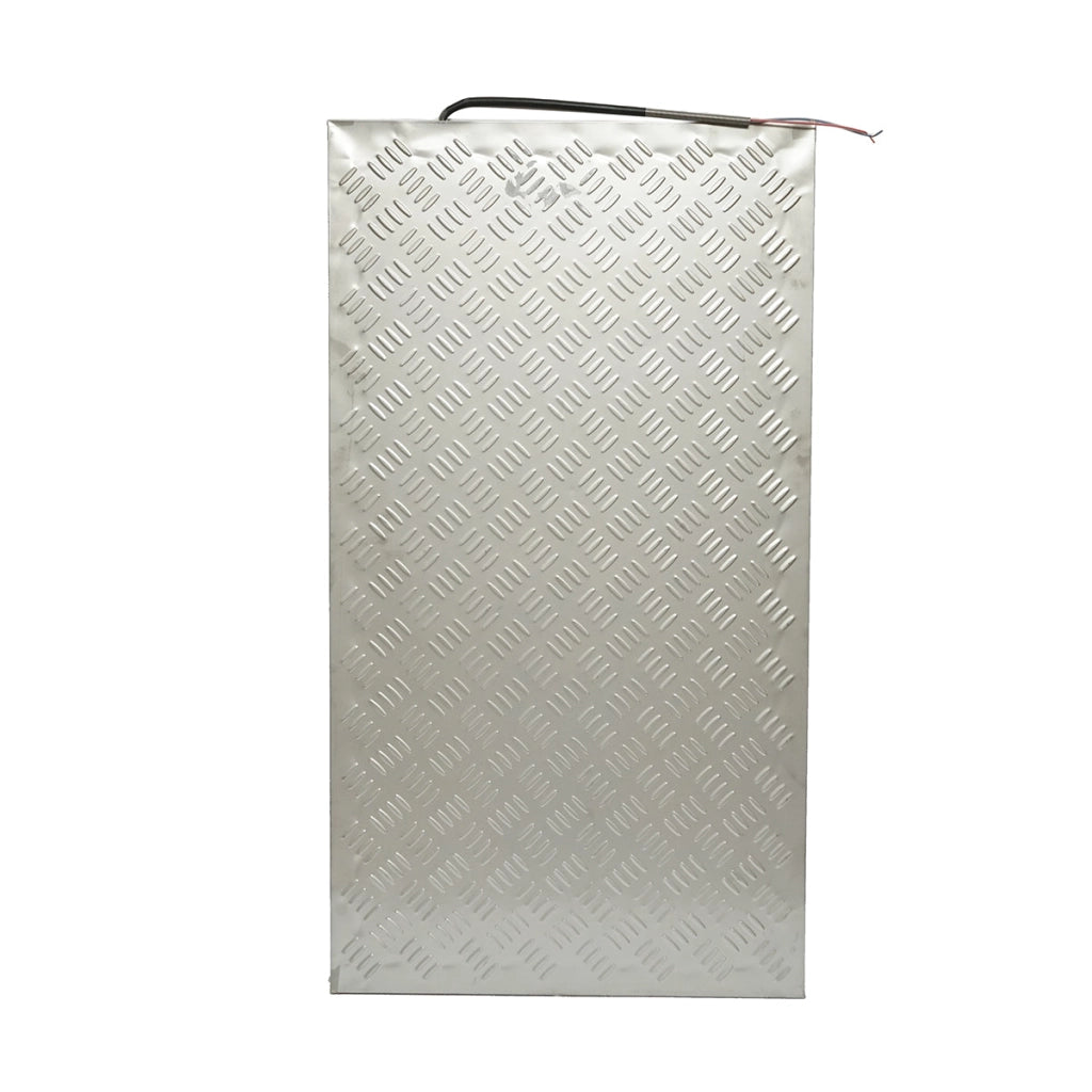 Tappeto riscaldante elettrico in alluminio per animali, 160W 230V.