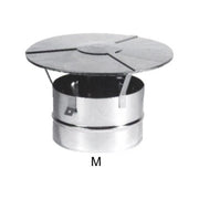 MARAL B0129595 Terminale Parapioggia Inox Aisi 316L Finitura Lucida Forma Cappello Cinese colore Argentato