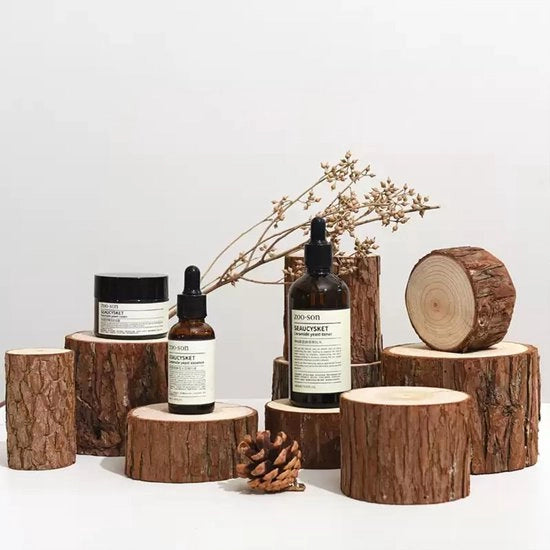 Achetergrond naturale bos hout - 9 pezzi - legno irregolare - accessori per foto - perfetta corrispondenza con l'ambiente - scatti sorprendenti