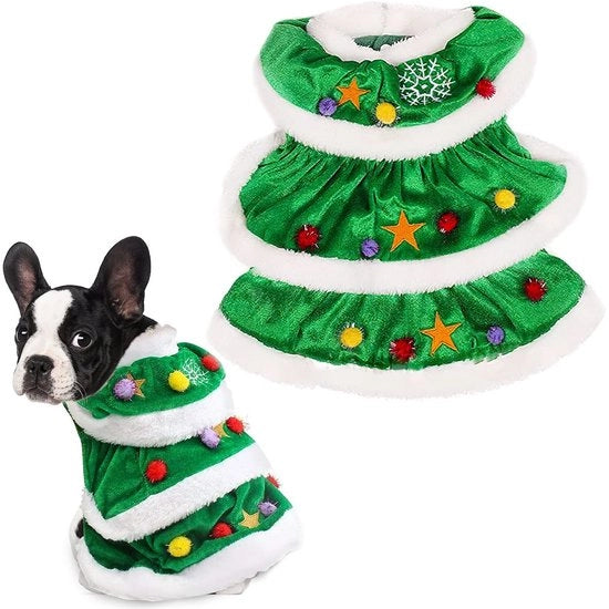 Corona d'oro - Costume per animali domestici - Giacca per cani di Natale - Calda e confortevole - XL - Adatto per cani di piccola e media taglia - Ideale per cani di piccola e media taglia.
