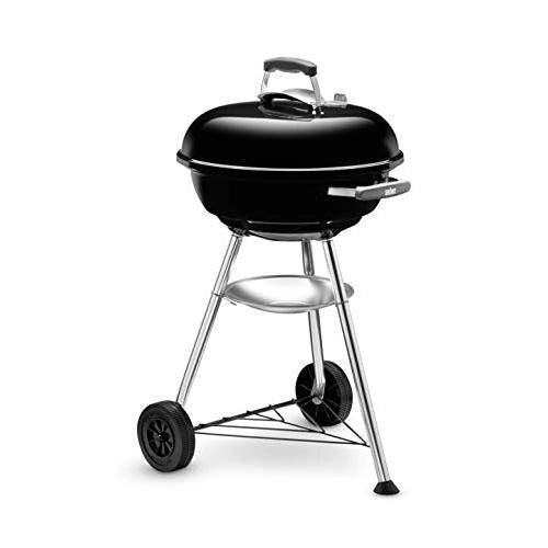 Weber Compact Barbecue Kettle Carbone (combustibile) Nero