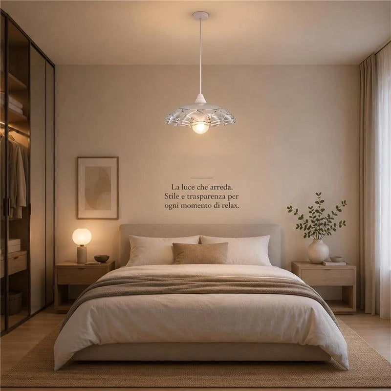 BRIGIDA LAMPADA SOSPENSIONE DA SOFFITTO E27 1 LUCE 42 CM