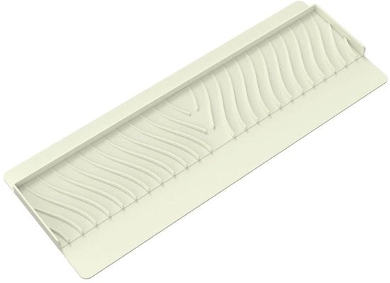 Protezione contro la corrosione del bordo del lavandino in silicone - Protezione per padelle - Sistema di drenaggio - Resistente al calore fino a 230 °C - Organizzatore per asciugamani - Cucina/bagno - Protezione dell'impianto di scarico