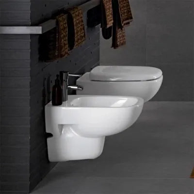 Sanitari sospesi Geberit con copriwc originale avvolgente  Fantasia