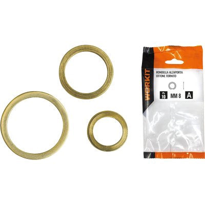 RONDELLA ALZAPORTA SELF WORKIT - OTTONE TORNITO MM 13 CF=PZ 5- 5 confezioni