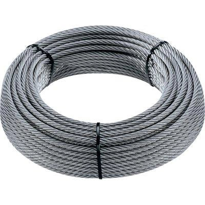 FUNE ACCIAIO ZINCATA MINIROLL  D.MM  4 L.MT  25
