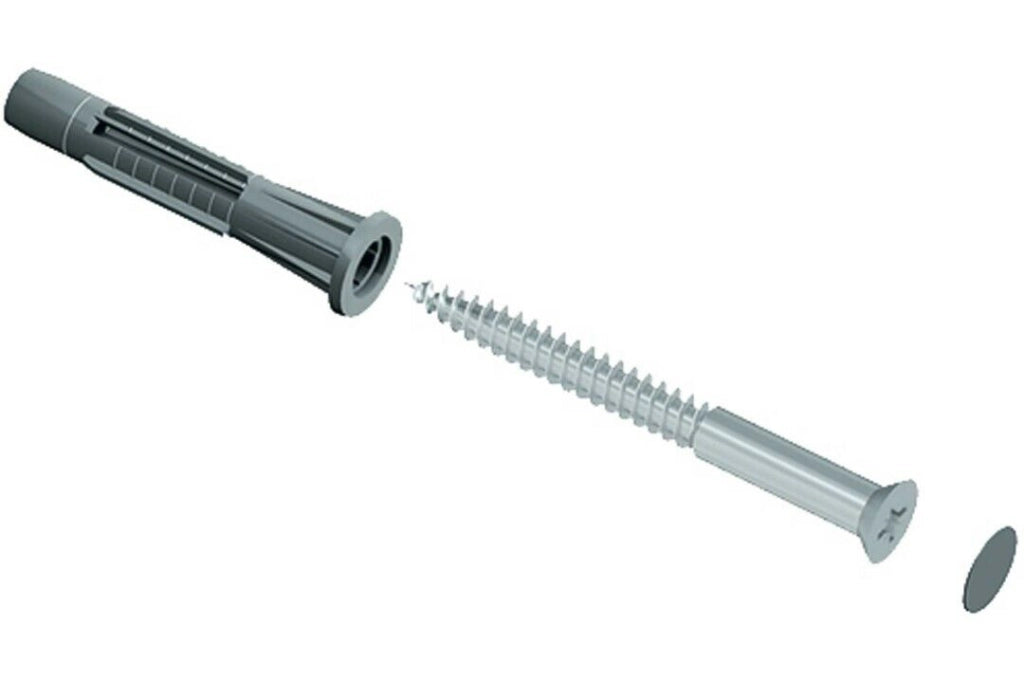 Viti 4,5X50+20 Tasselli Diametro 6 Pz 18 - Masidef