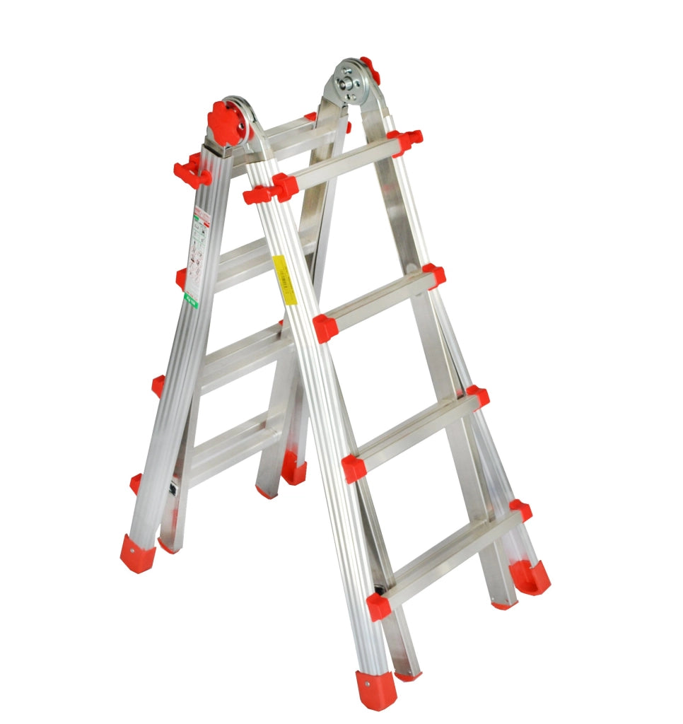 SCALA MULTIUSO 'SQUADRA PIU'' 5+5 gradini - MARCHETTI