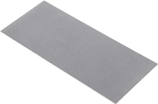 Sostituto di Pietra d'Affilatura per Coltelli da Cucina - Affilatura 80-3000 Grit - Forma Rettagolare - Attrezzo - 170 x 75 mm - Diamanti - Adatto per Coltelli da Cucina - Grigio - con Funzione di Impermeabilizzazione