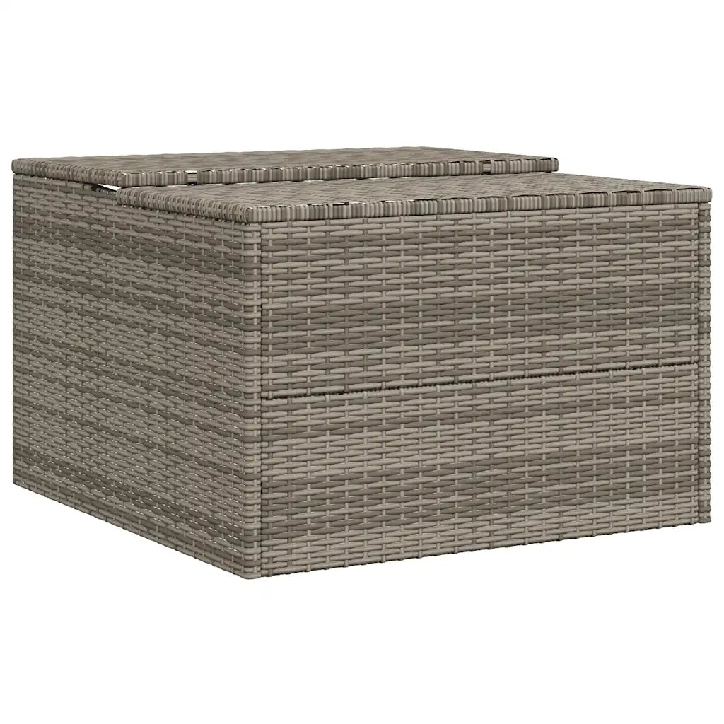 Garage per Robot Tosaerba Grigio 86x90x52/57 cm in Polyrattan 365406