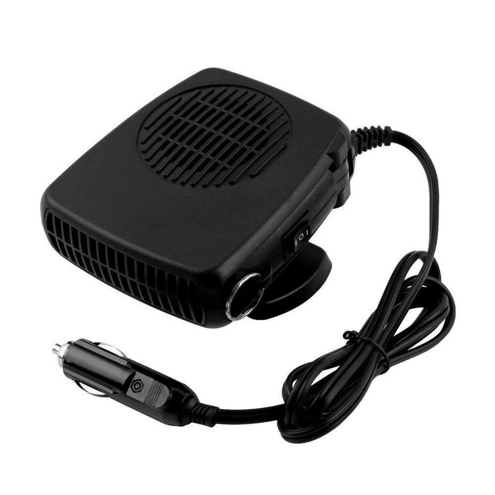 Trade Shop - Sbrinatore Riscaldatore Scaldino 12v 150w Termoventilatore Ventilatore Auto Car -