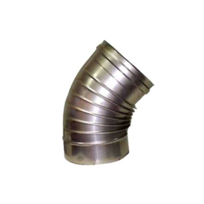 Gomito Inox 45° 16 Ala