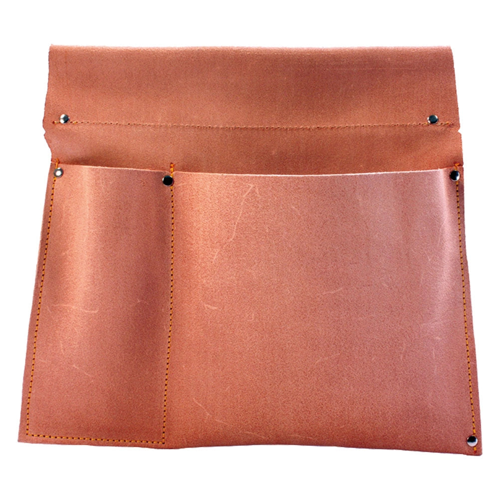 Borsa carpentiere crosta 2 tasche eco