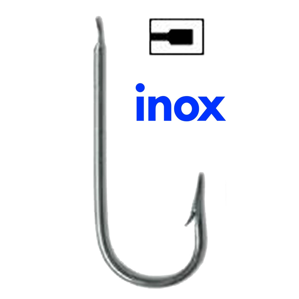 Ami inox con paletta serie 2315 n°14 confezione da 100 pezzi per palamito