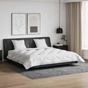 Duvet Estivo con cuscino 3 pcs Bianco Microfibra 3377322