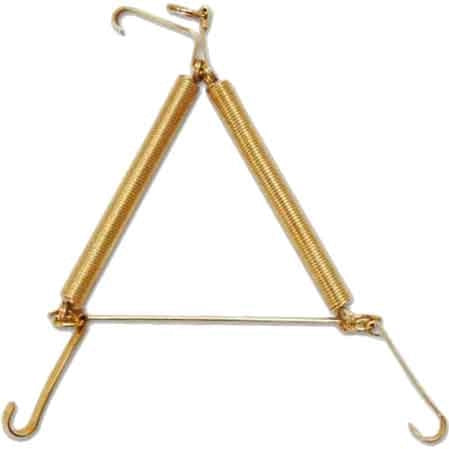 APPENDIPIATTI A MOLLA n° 3 - per  EE ? 22 EE ·33 cm - 10 pezzi
