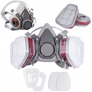 Maschera Protettiva SafeBreath 6200 – Set Filtrante 7 in 1 | Silicone e Plastica | Verniciatura e Chimica