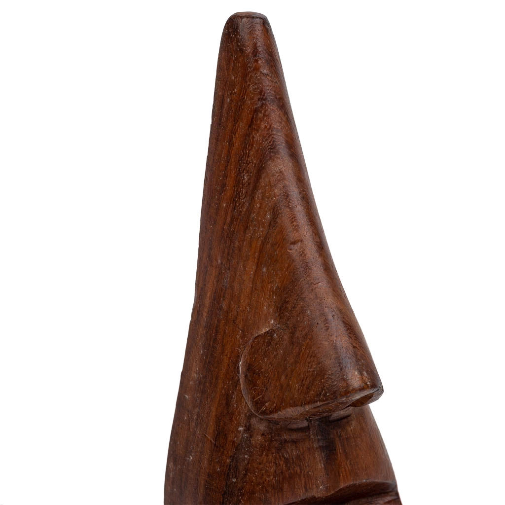 Portabicchieri in legno marrone 15x5x5h