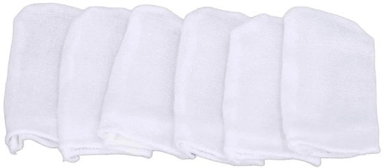 Spazzola per leccare i denti per bambini - Set di spazzole per leccare i denti per bambini con setole in cotone - Pulizia - Pulitore per leccare i denti per bambini - Adatto per bambini e bambini