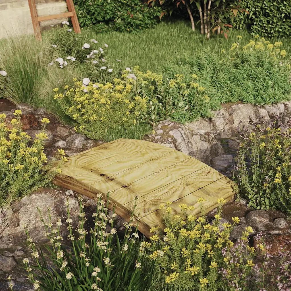 Ponte da Giardino 110x74 cm in Massello di Pino Impregnato 318205