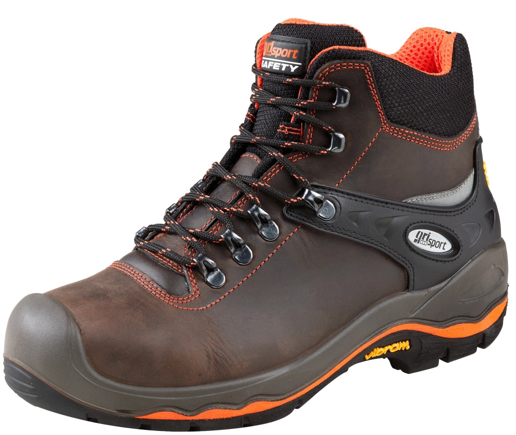Grisport SCARPE ANTINFORTUNISTICA ALTE S3 HRO SRC MARMOLADA Col. Marrone Mis. 45