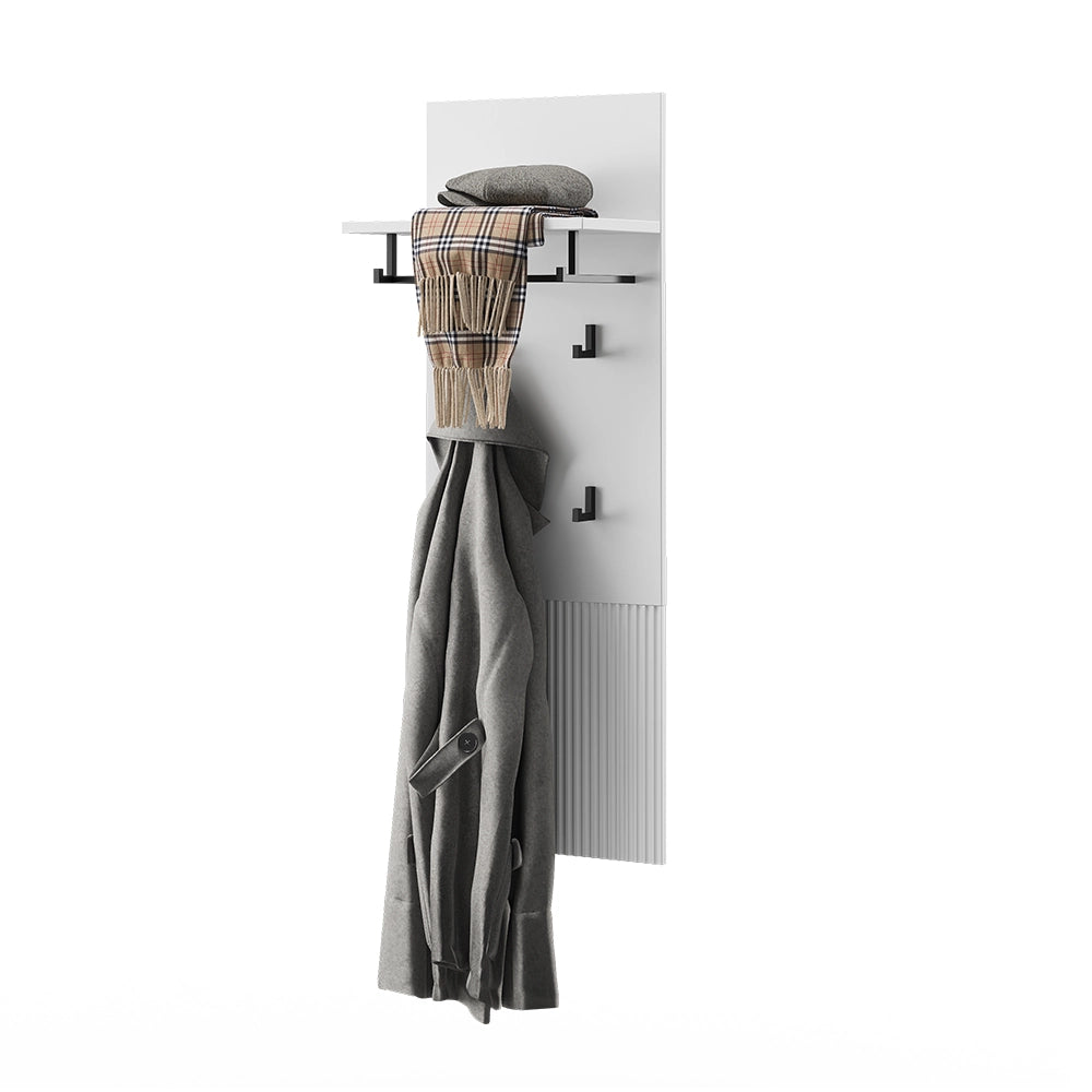 Vicco Appendiabiti da parete Bianco 43 x 120 cm