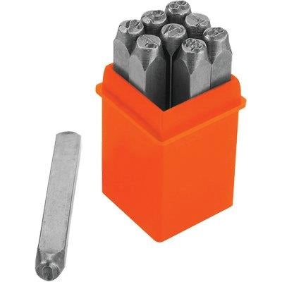 PUNZONI SERIE NUMERI 2572 WOKIN  257206 0/9 MM  6