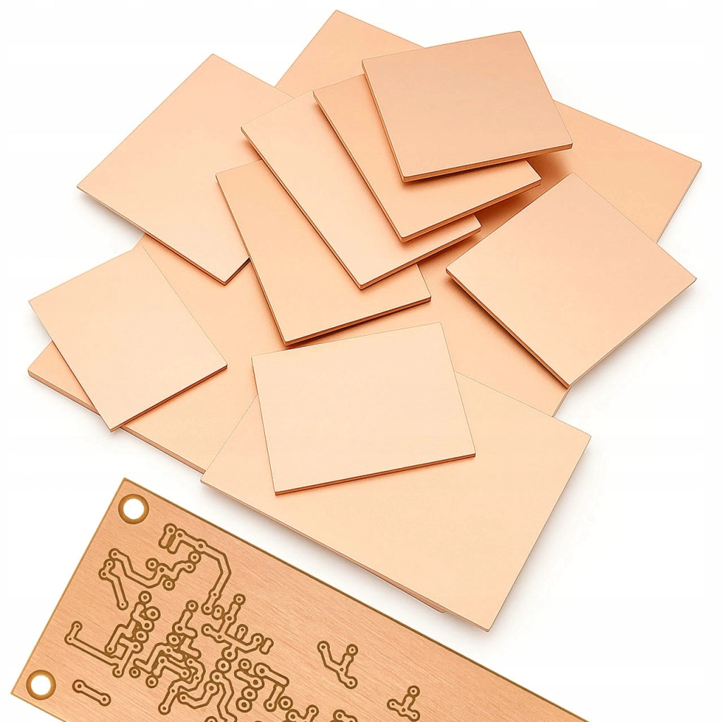 Laminato PCB FR4 20x30cm 2mm – Rame su Entrambi i Lati | Doppia Faccia