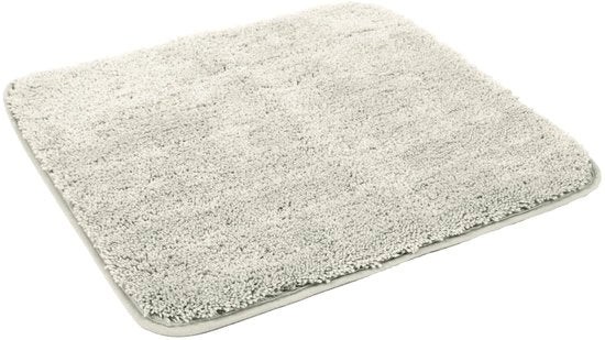 Pavimento da bagno in microvezzello argento, 50x55 cm senza foro