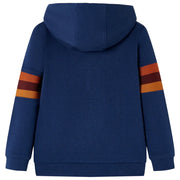 Felpa con Cappuccio per Bambini Blu Marino 116