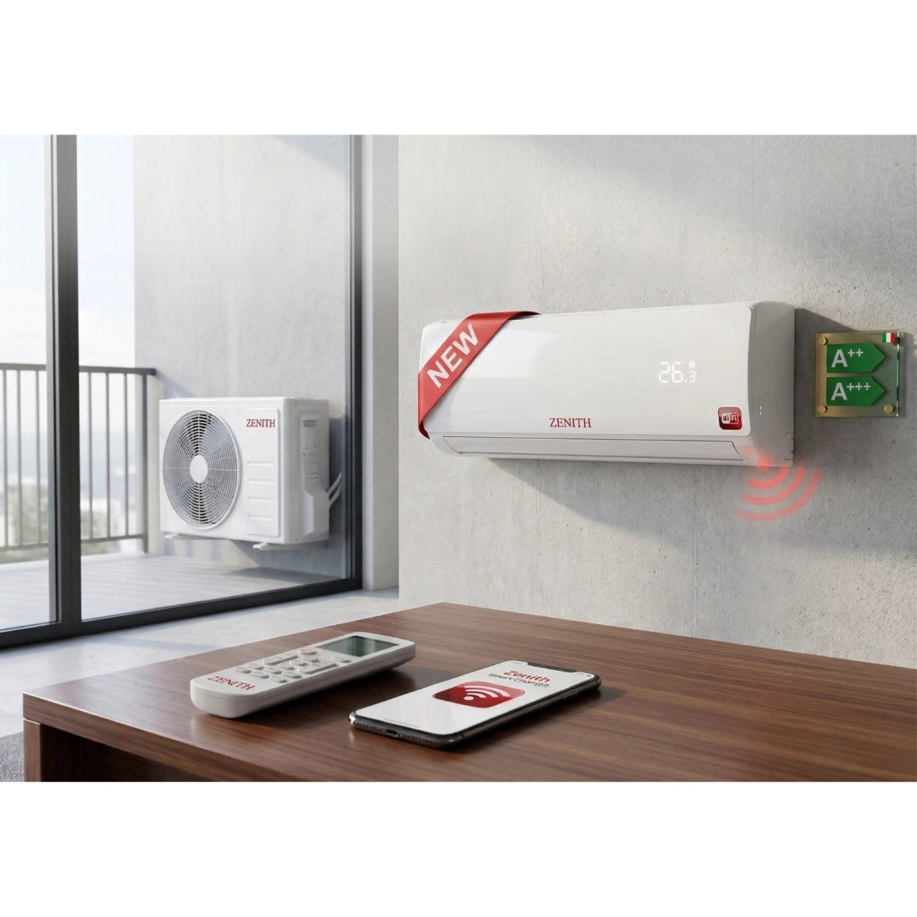 Climatizzatore ZENITH ZCLI18 Inverter 18000 BTU Wi-Fi Integrato - Classe A++/A+++