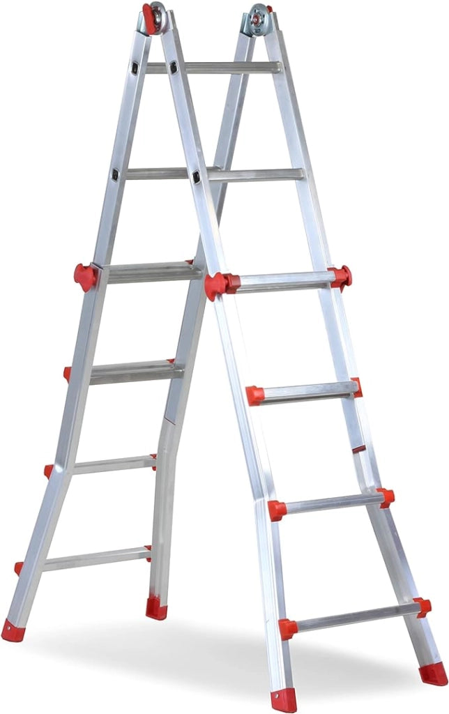 SCALA MULTIUSO 'SQUADRA PIU'' 4+5 gradini - MARCHETTI
