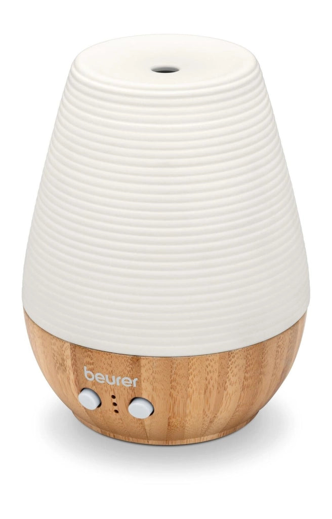 Beurer 606.26 LA 40 Diffusore Aromaterapico Ultrasuoni 180 ml 12 W LED 7 Colori Timer Spegnimento Automatico colore Bianco