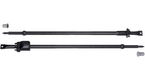 KIT ASTE VERTICALI Per porte alte fino a 2400 mm - CORNI